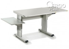 K ergonomickému pracovnímu stolu řady WB ESD lze připojit řadu příslušenství a doplňků - boční panely rozšiřující pracovní plochu