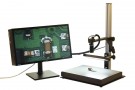  - Digitální průmyslový mikroskop U3, objektiv 75 mm, monitor na stojanu