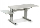 K ergonomickému pracovnímu stolu řady WB lze připojit řadu příslušenství a doplňků - boční panely rozšiřující pracovní plochu