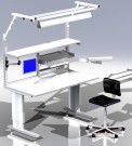 K ergonomickému pracovnímu stolu řady WB lze připojit řadu příslušenství a doplňků a vytvořit si tak sestavu na míru a podle svých požadavků