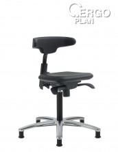 Clean room pracovní židle Intensive Use Pu-Soft Touch C–WG1864HP