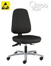 Clean room ESD pracovní židle Standard, PC, POLISTAT 1104, C–VL1111AS