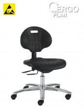 Clean room ESD pracovní židle Intensive Use Pu-Soft C–TL1812AP