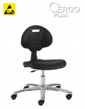 Clean room ESD pracovní židle Pu-Soft C–TL1811AP