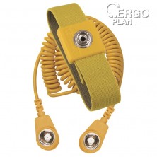 ESD uzemňovací náramek, elastický, 10mm/10mm, 2m, sada, 229830