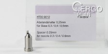 Spacer 0,25 mm HT00.9012