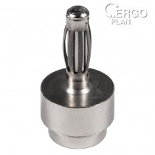Redukce 4mm banánek na 10mm patent, 1ks/bal