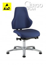 ESD pracovní židle LEAN, SS, ESD5, A-LE1465HAS modrá