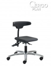 Clean room pracovní židle Pu-Soft Touch C–WG1813P 