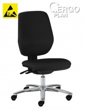 ESD pracovní židle Professional, PCX, ESD2, A-EX1111AS antracitová