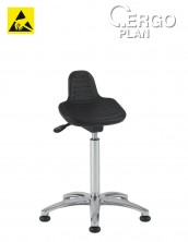 Clean room ESD pracovní židle Sit-stand Pu-Soft C–TL154HAP