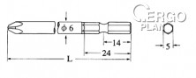 Bit V-14 2-(6)-50