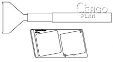 Nástroj pro namáčení tavidla, 32 x 0,22 mm, SF64.0527