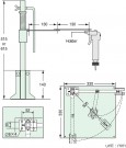 Stojan VMS-50 rozměry
