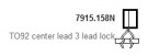 Iteco - Lisovací sada pro SUPERCUT/RP "TO92 Center Lead Spread  3 Lead Lock"