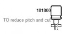 Iteco - Lisovací sada pro SUPERCUT/TS1 "TO reduce pitch and cut"