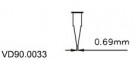 Dávkovací jehla 0,69 mm VD90.0033, 50ks/bal