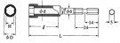 Bit V-14B (3.5x30l)-H5-(8)-100