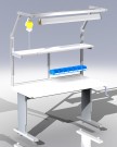 K ergonomickému pracovnímu stolu řady WB ESD lze připojit řadu příslušenství a doplňků a vytvořit si tak sestavu na míru a podle svých požadavků