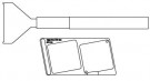 Nástroj pro namáčení tavidla, 32 x 0,22 mm, SF64.0527